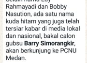 Nara Hubung Pengurus PC NU Kota Medan Kadali Wartawan