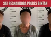 Satuan Reserse Narkoba Polres Bintan Tangkap Pelaku Residivis Narkoba