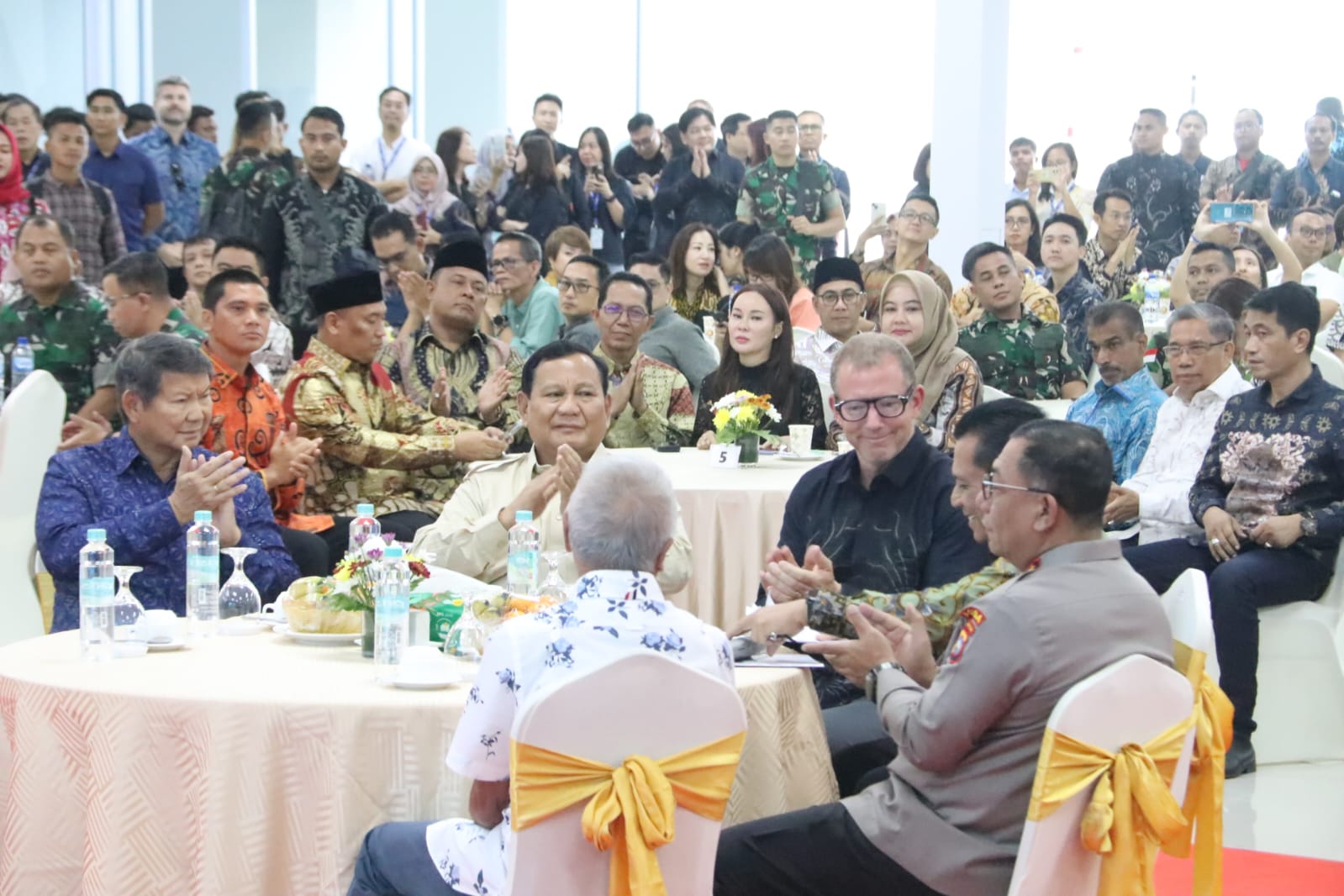 Gubernur Ansar Dampingi Menhan Prabowo Hadiri Grand Opening Of New Building 3 PT Volex Indonesia