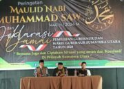 Peringatan Maulid Nabi Muhammad SAW dan Deklarasi Pilgubsu dan Wagubsu Damai 2024