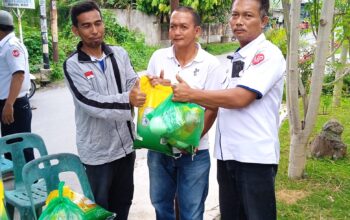 Ketua DPD SPRI SUMUT Burju Simatupang ST.SH  Bakti Sosial Menyambut Hari Raya Idul Fitri 1446 H