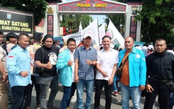 DPW PROGIB Sumut Hadir Dalam Aksi Demo Gabungan Relawan Bobby Nasution