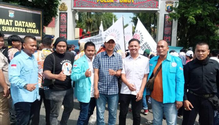 DPW PROGIB Sumut Hadir Dalam Aksi Demo Gabungan Relawan Bobby Nasution