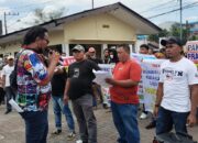 Ratusan Masyarakat Demo Polsek Pancur Batu Bawa Spanduk Bertuliskan Copot Kapolsek dan Kanit Reskrim