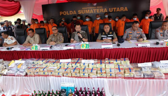 Forkopimda Tanjungbalai Asahan dan Batubara Apresiasi Pengungkapan Narkoba oleh Polda Sumut