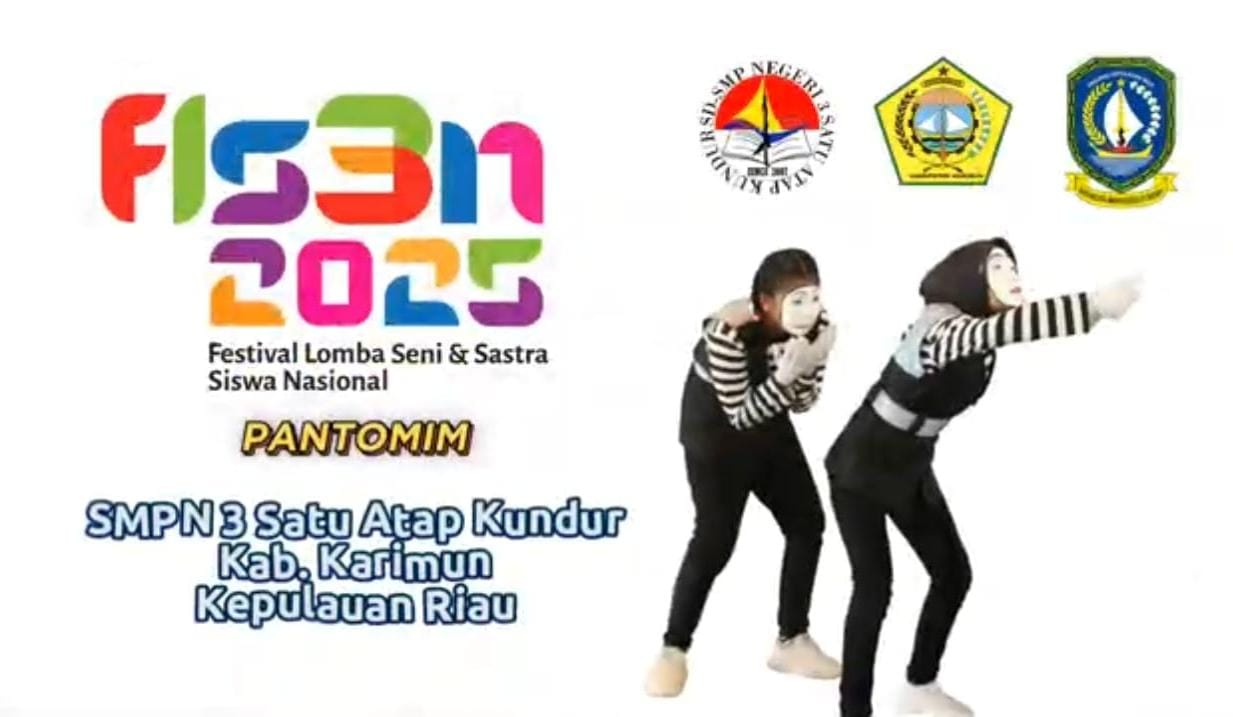 Siswa SD-SMPN 3 Satu Atap Kundur Raih Juara 3 Lomba Pantomim FLS3N Provinsi Kepri