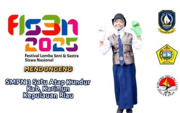 Icah Sahpitri dari SD-SMPN 3 Satu Atap Kundur Raih Juara 3 Lomba Mendongeng FLS3N Provinsi Kepri