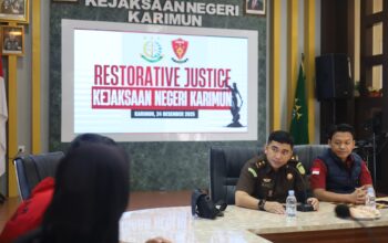 Kejari Karimun, Selesaikan Perkara Pidana Narkotika Melalui RJ