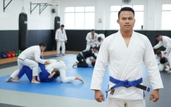 Jurnalis Senior LMG Nahkodai PBJI Lingga 2026–2030, Dari Menulis ke Arena Beladiri