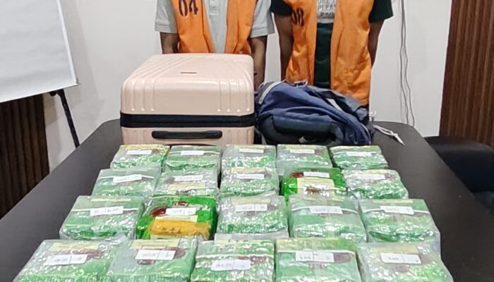 Polresta Deli Serdang Gagalkan Peredaran 21 Kilogram Sabu, dua Kurir Diamankan