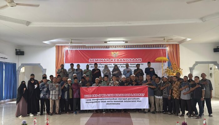 Eks Jemaah Islamiyah (JI) di wilayah Binjai–Langkat Usung Tema Persatuan dan Penolakan Ekstremisme