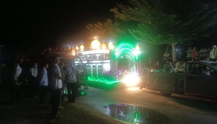 Semarak Pawai Takbiran dan Lampu Likuran Dabo Singkep, Tradisi Tahunan yang Selalu Dinanti Warga