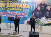 Artis Ibukota Trio Santana Hibur Masyarakat Karimun Bawa Lagu Populer