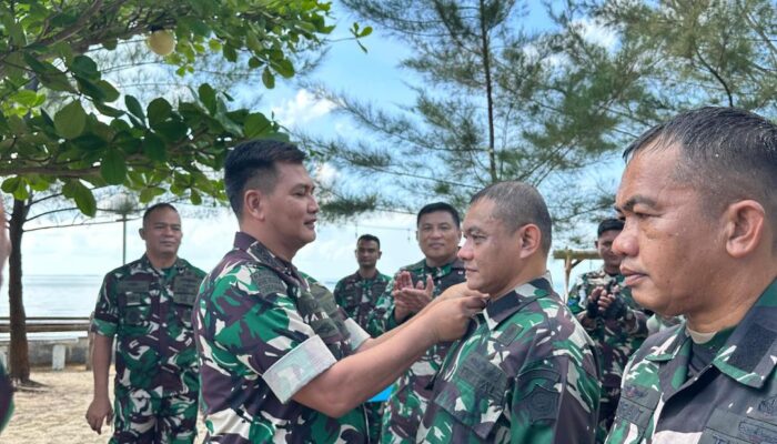 Pangkogabwilhan I Pimpin Kenaikan Pangkat Personel Kogabwilhan