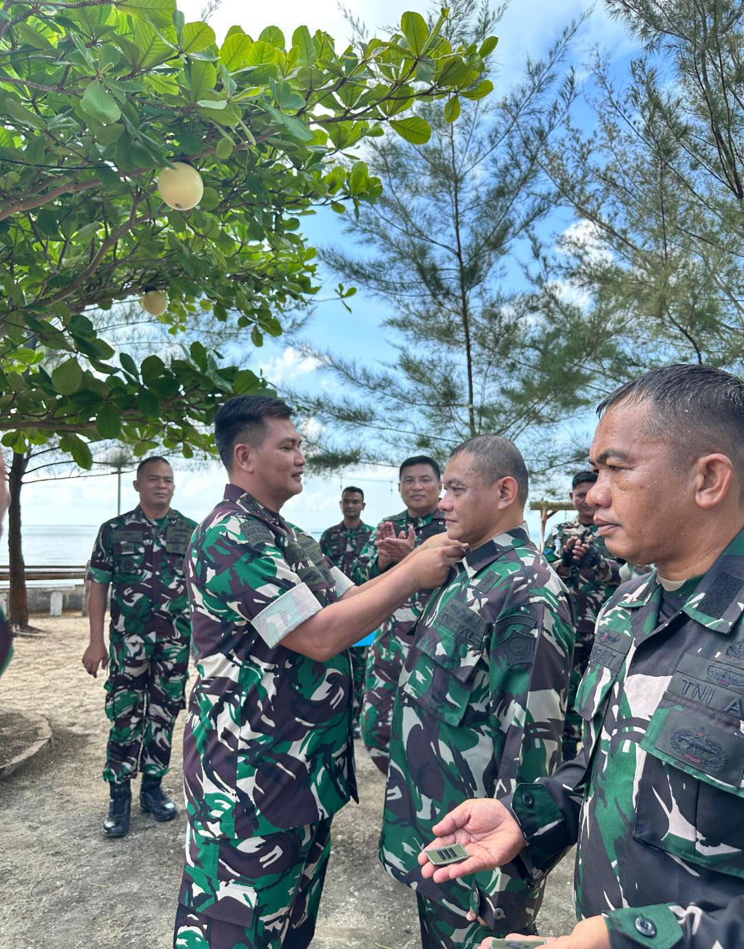 Pangkogabwilhan I Pimpin Kenaikan Pangkat Personel Kogabwilhan