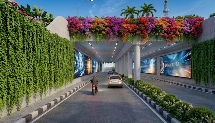 Revitalisasi Underpass Pelita Dimulai, BP Batam Benahi Infrastruktur Ikonik Kota
