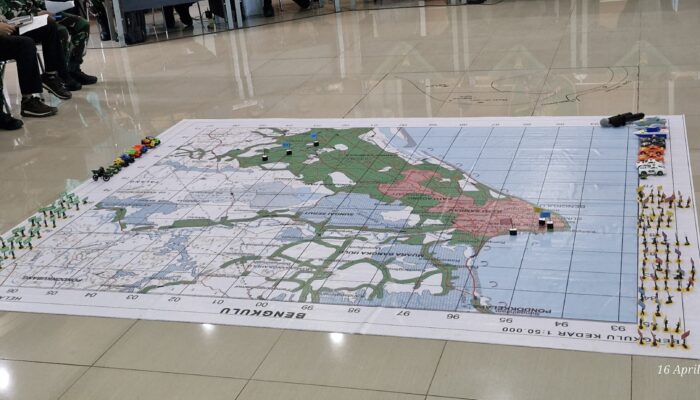 Pangkogabwilhan I Pimpin TFG Kesiapsiagaan Gempa Megathrust