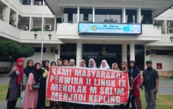 Warga Lingkungan IX Geruduk Kantor Walikota