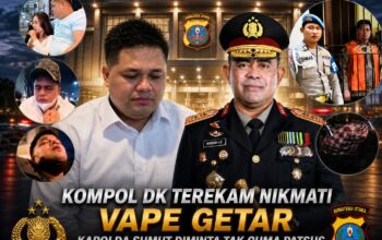 Kompol DK Terekam Nikmati Vape Getar: Kapolda Sumut Diminta Tak Cuma Patsus, Tapi Pecat dan PTDH
