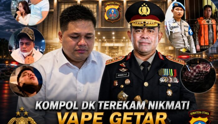 Kompol DK Terekam Nikmati Vape Getar: Kapolda Sumut Diminta Tak Cuma Patsus, Tapi Pecat dan PTDH