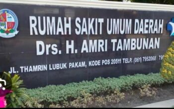 Direktur RSUD Drs H Amri Tambunan Bantah Isu Dugaan Pasien Tertahan Karna tidak Punya Biaya Berobat