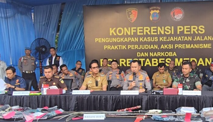 Polsek Medan Baru Aktif Ungkap Curat dan Curanmor