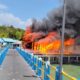 Dua Rumah di Senayang Lingga Ludes Terbakar