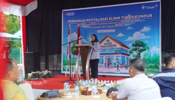 PT TIMAH Kundur Resmikan Klinik Untuk Perkuat Kesehatan Masyarakat