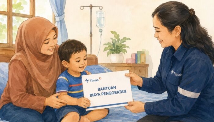 PT TIMAH Bantu Biaya Pengobatan Warga di Wilayah Operasional