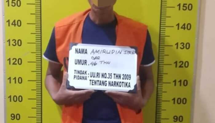 Respon Cepat Sat Narkoba Polres Deli Serdang Amankan Pria Pengedar Sabu