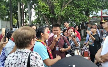 Ternyata Dibalik Semangat Demo Yang Mengganggu Ketertiban, Istri DPO, LS Inginkan SP3 Kasus Suaminya