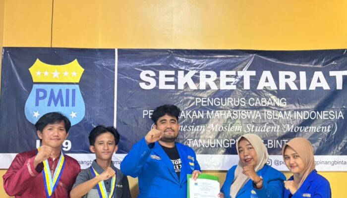 Isnaniah Fatma Wati Resmi Nahkodai PMII Tanjungpinang-Bintan