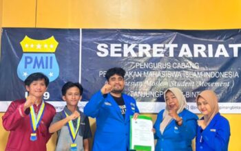 Isnaniah Fatma Wati Resmi Nahkodai PMII Tanjungpinang-Bintan
