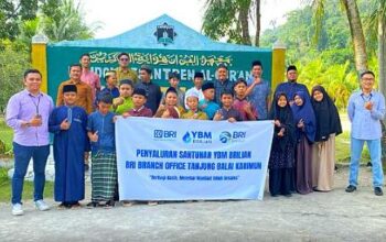 BRI Salurkan Bantuan Melalui Program Santunan YBM BRILiaN, Untuk Dua Panti Asuhan