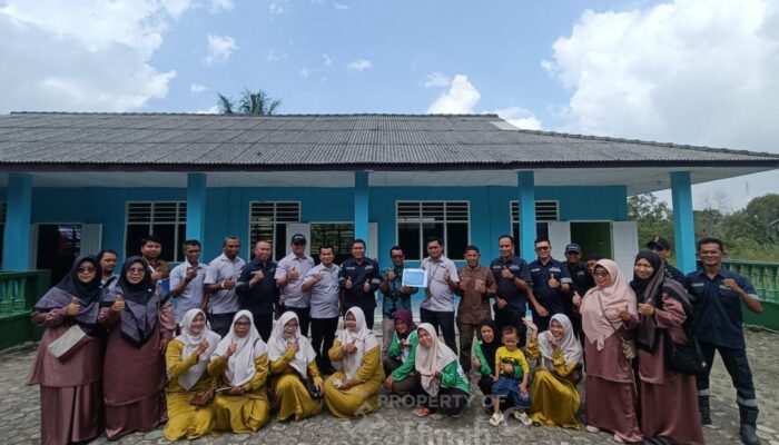 Berikan Kenyamanan Pelajar, PT TIMAH Bantu Renovasi TPQ dan MDA Masjid Al Inayah