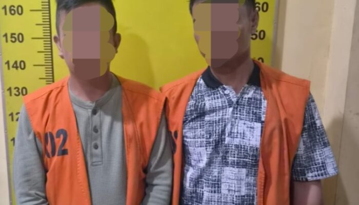 Simpan Sabu di Kantong Celana, 2 Warga Sergai Ditangkap Sat Narkoba Polresta Deli Serdang