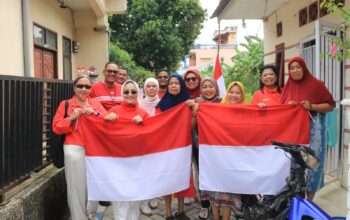 Semarak HUT RI ke-81, RSUD Drs. H. Amri Tambunan Gelar Lomba dan Bagikan 100 Bendera kepada Warga