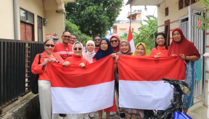 Semarak HUT RI ke-81, RSUD Drs. H. Amri Tambunan Gelar Lomba dan Bagikan 100 Bendera kepada Warga