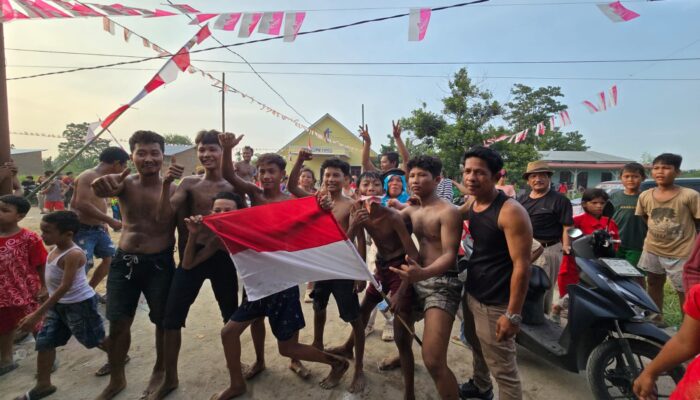 18 Tahun Tak Pernah Rayakan Perlombaan HUT Ke-81 RI, Warga Laut Dendang Apresiasi Bantuan Kapolrestabes Medan