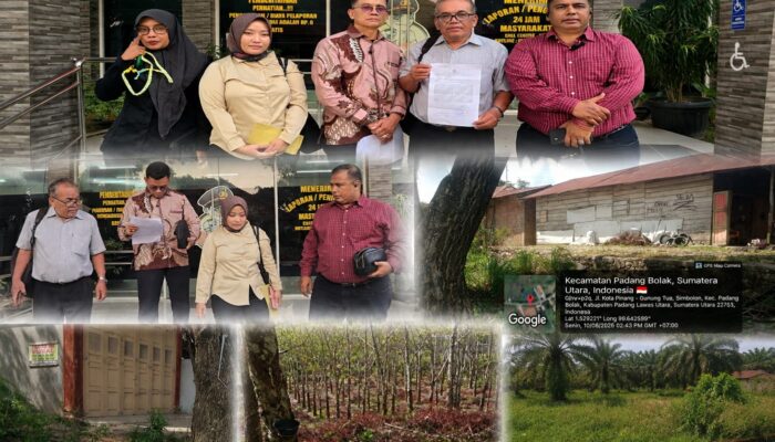 Ahli Waris Almarhum Abdul Halim Harahap Pemilik 15 Ha Lahan Polisikan Pasutri Diduga Penyerobot Lahan