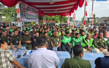 Silaturahmi Solidaritas Transportasi Online Sumut, Ojol Sumut Dukung Kamtibmas dan Kondusifitas Sumut