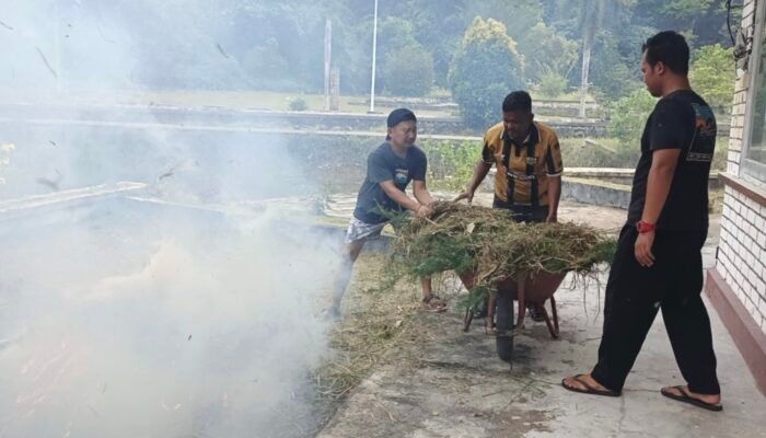 Pagoda Terbengkalai di Singkep Kembali Hidup, Tiga Cabor Bela Diri Jadikan Arena Latihan Porprov