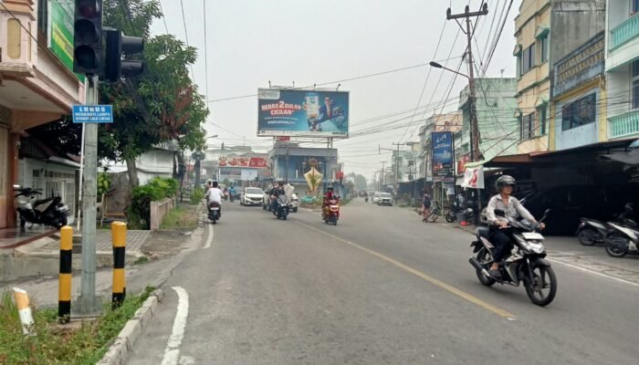 Sepekan Sudah Karimun di Kepung Asap Kiriman, Hingga Pelajar di Liburkan Tiga Hari